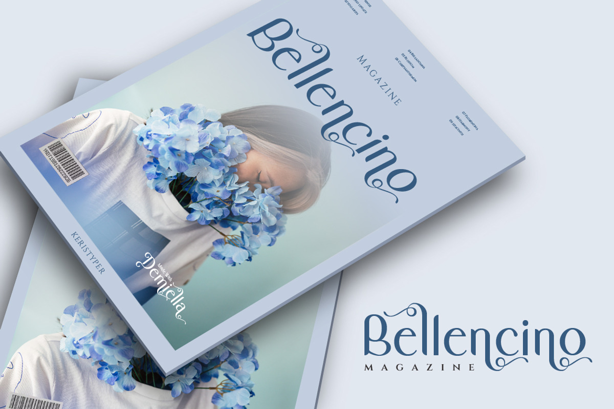 Demiella, a Sans Serif Font by kerismaker (Photo 6 of 12)