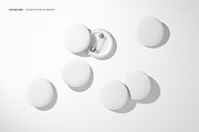 Group of Plastic Badges Mockup, an Advertising Mockup by creatsy5 (Thumbnail 2 of 5)