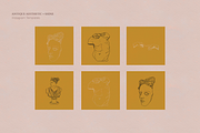 ANTIQUE AESTHETIC + SHINE templates, a Background Graphic by mamormo (Thumbnail 10 of 13)
