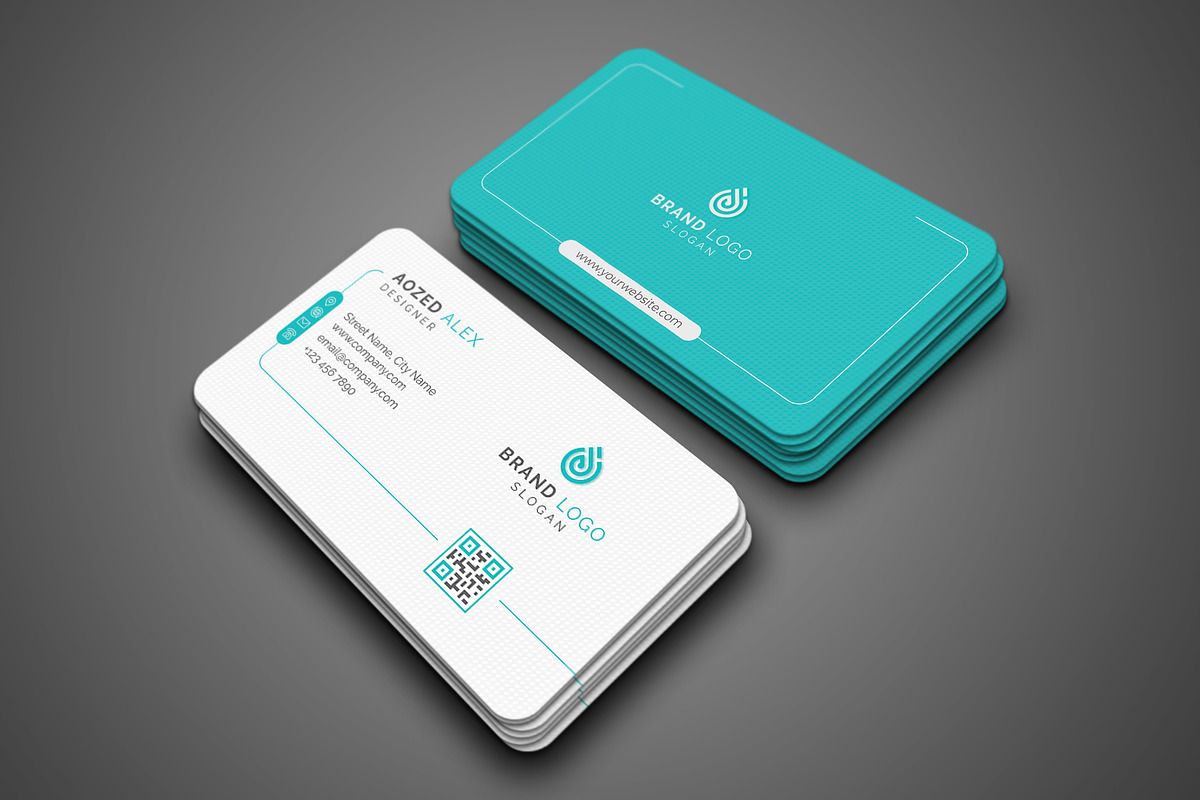 Corporate Business Card, a Business Card Template by GFXCity (Photo 2 of 4)