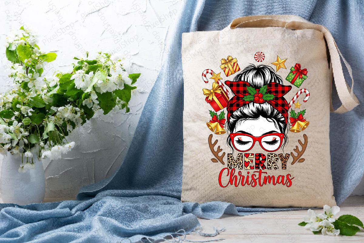 Merry Christmas Png, Sublimation Des, an Illustration by DreamPrint404 (Photo 4 of 8)