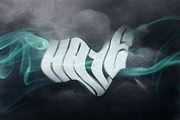 Smoky Text Effect Template, a Layer Style Add-On by DesignerCandies (Thumbnail 4 of 5)