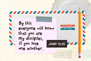 Happy Mail Font, a Font by Quirky Queen Media (Thumbnail 5 of 6)