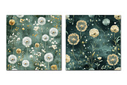 Dandelion Flowers Patterns, a Texture Illustration by Dream Creation (Thumbnail 6 of 6)