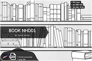 BOOK NHD01, a Brush Add-On by Nan'Heidi (Thumbnail 1 of 2)