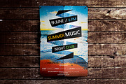 Summer Music Flyer, a Flyer Template by CREATIVE DUDE (Thumbnail 2 of 4)