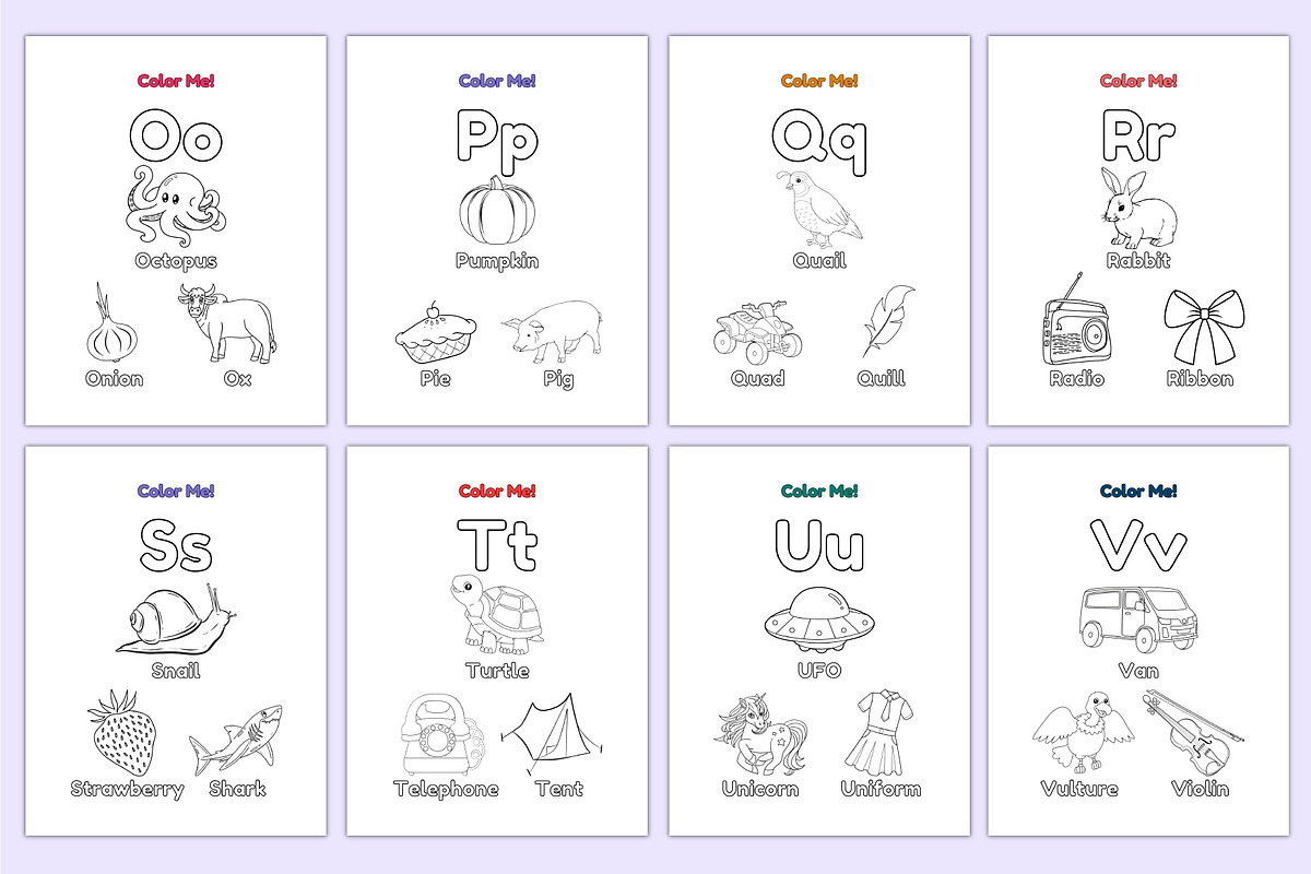 Coloring Book For Kids Canva Kdp, a Stationery Template by Mustafiz (Photo 4 of 7)