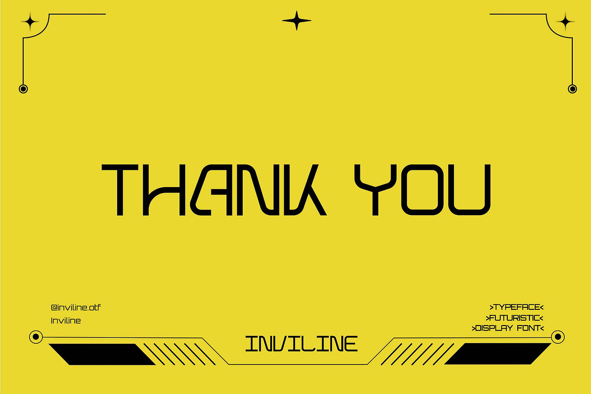 Stellar - Futuristic Display Font, a Sans Serif Font by Inviline.co (Photo 7 of 7)