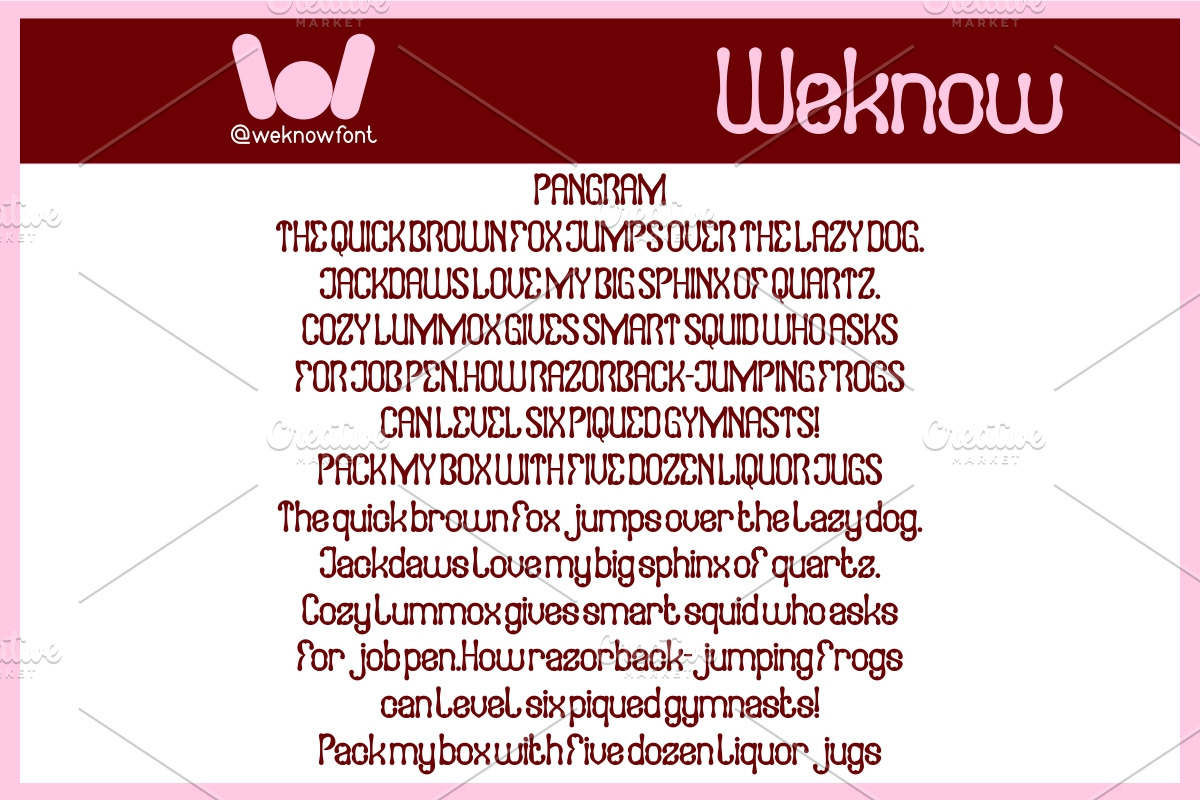 Magician Eyes font, a Sans Serif Font by weknow (Photo 6 of 8)