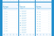 iOS 14 Wireframe Library, a Wireframe Template by UI Design Resource (Thumbnail 5 of 9)