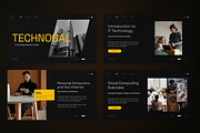 IT & Technology Google Slide, a Presentation Template by SquidPixey (Thumbnail 2 of 7)