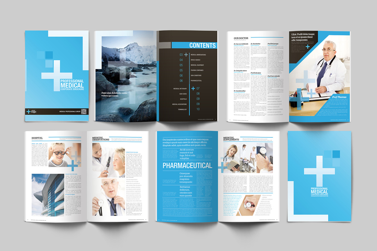Professional medical brochure design, a Brochure Template by www.lemongraphic.design (Photo 6 of 6)