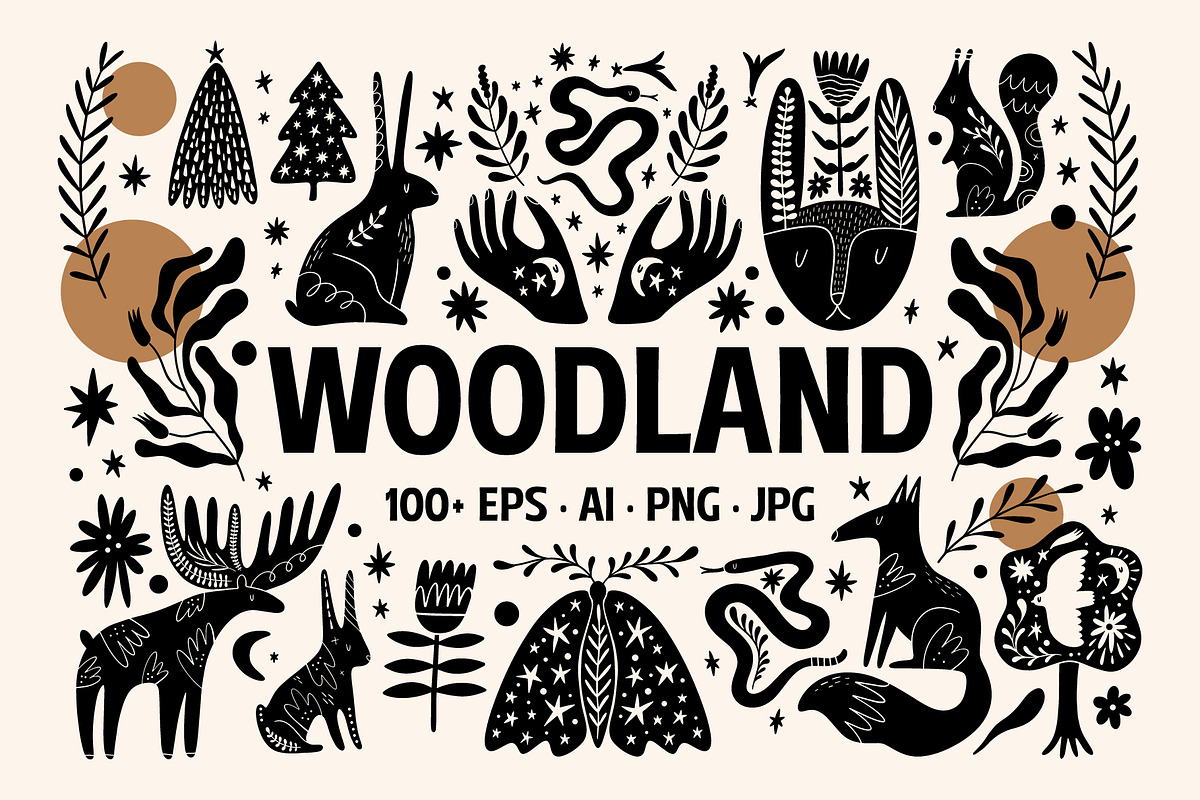 Woodland Bundle, an Animal Illustration by Annie Konst (Photo 1 of 29)