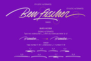 Theodore Hamilton | Signature Font, a Script Font by Lemonthe (Thumbnail 9 of 10)