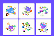 90 Digital Product UX Illustrations, a Technology Illustration by Creative Stall (Thumbnail 11 of 13)