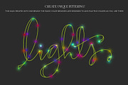 String Lights & Wreath Procreate Set, a Brush Add-On by Studio Kitsch (Thumbnail 6 of 13)