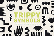TRIPPY SYMBOLS, a Social Media Template by Bosotochka♥Art (Thumbnail 1 of 13)