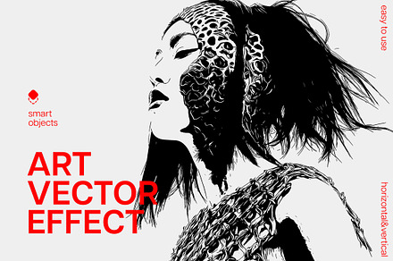 Vector Art Photo Effect, a Layer Style Add-On by Design Squad