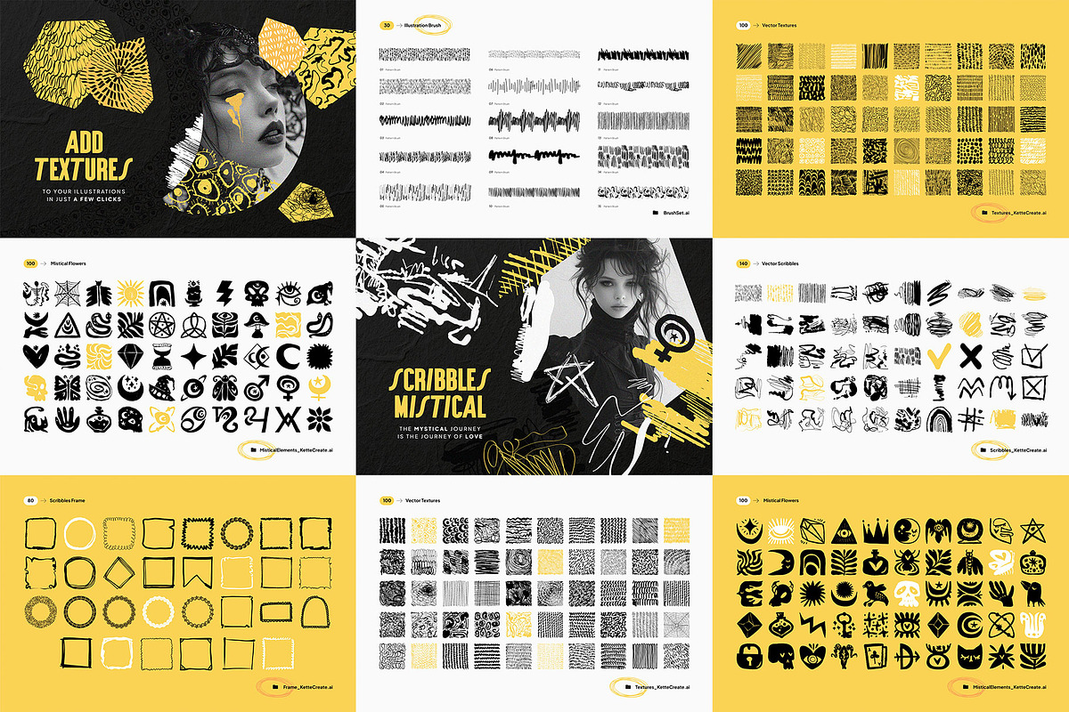 Scribble BUNDLE | 2 245