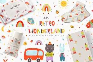 Retro WONDERLAND Patterns