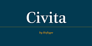 Civita, a Serif Font by Hoftype (Thumbnail 1 of 5)