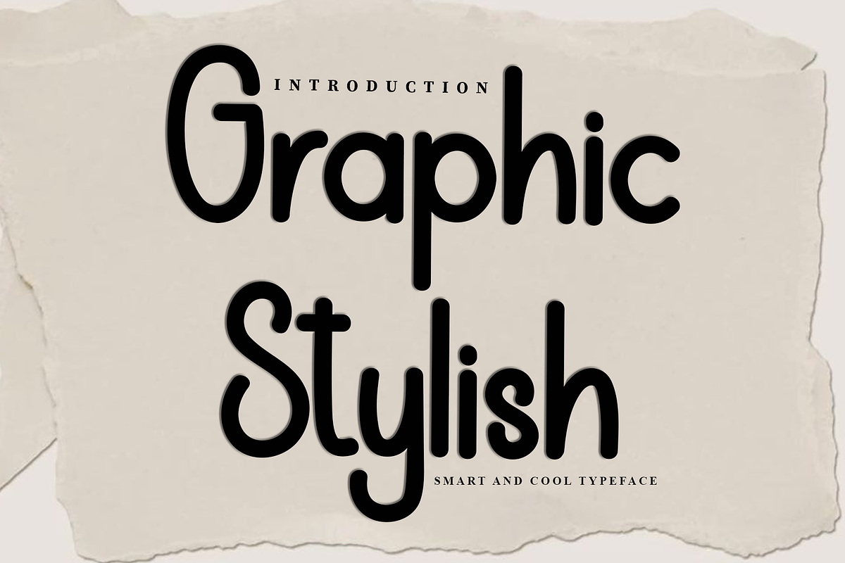 Graphic Stylish, a Script Font by InermediaSTUDIO (Photo 1 of 8)