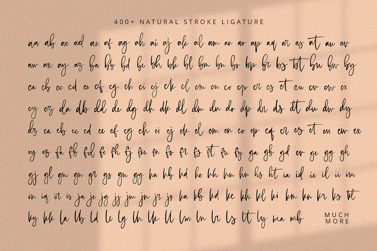 Bellanova - Signature Font, a Handwritten Font by Alpaprana (Photo 4 of 10)