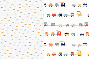 Seamless patterns for boys, a Pattern Graphic by Magnia (Thumbnail 5 of 5)