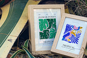 Tropical Flowers | Wall Art Creator, an Object Graphic by Leleka.Store (Thumbnail 12 of 15)