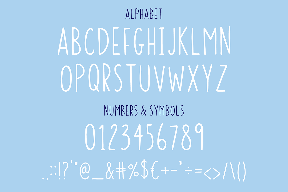 Chickpea | All Caps Skinny Font preview 3