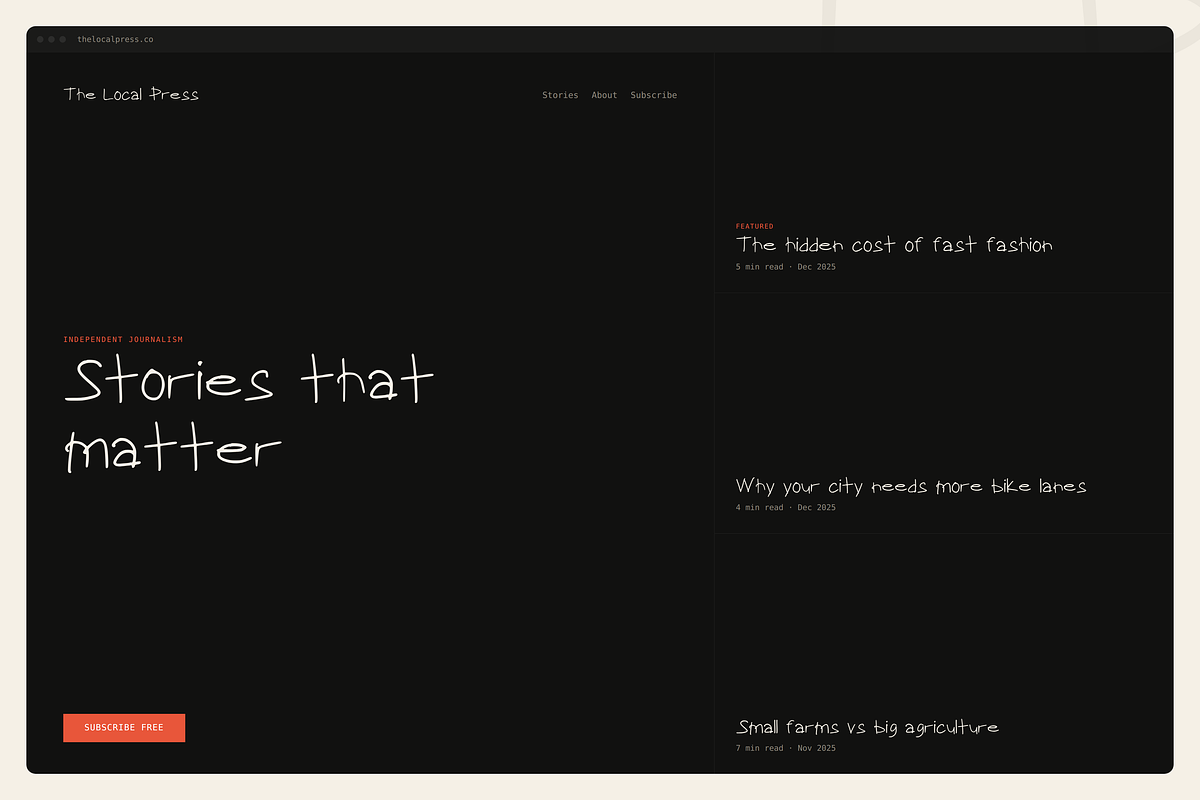 Teko — Marker-Style Display Font, a Handwritten Font by Lettra Studio (Photo 9 of 11)