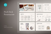 Canva Pitch Deck Presentation, a Presentation Template by CreativityForest (Thumbnail 1 of 12)