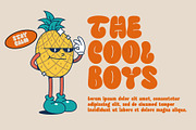 Funy Beach Retro Serif Font, a Serif Font by RantautypeStudio (Thumbnail 3 of 14)