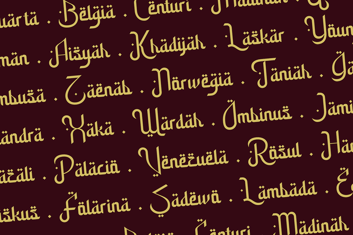 Ramadhan Amazing, a Script Font by Sealoung (Photo 5 of 10)
