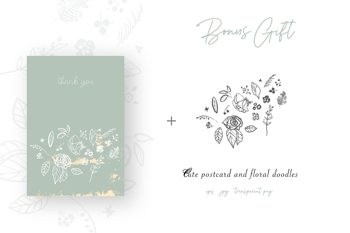 4 FLORAL SEASONS BUNDLE, a Texture Graphic by Anna Sokol (Photo 51 of 55)