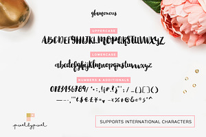 Brush Font Glamorous