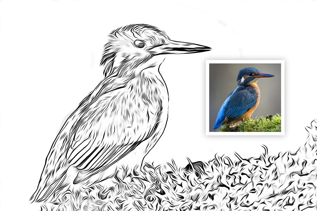 Sketch Oil painting, an Action Add-On by DesignCave (Photo 5 of 5)