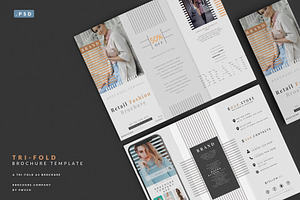 Fashion Store Tri-Fold Brochure