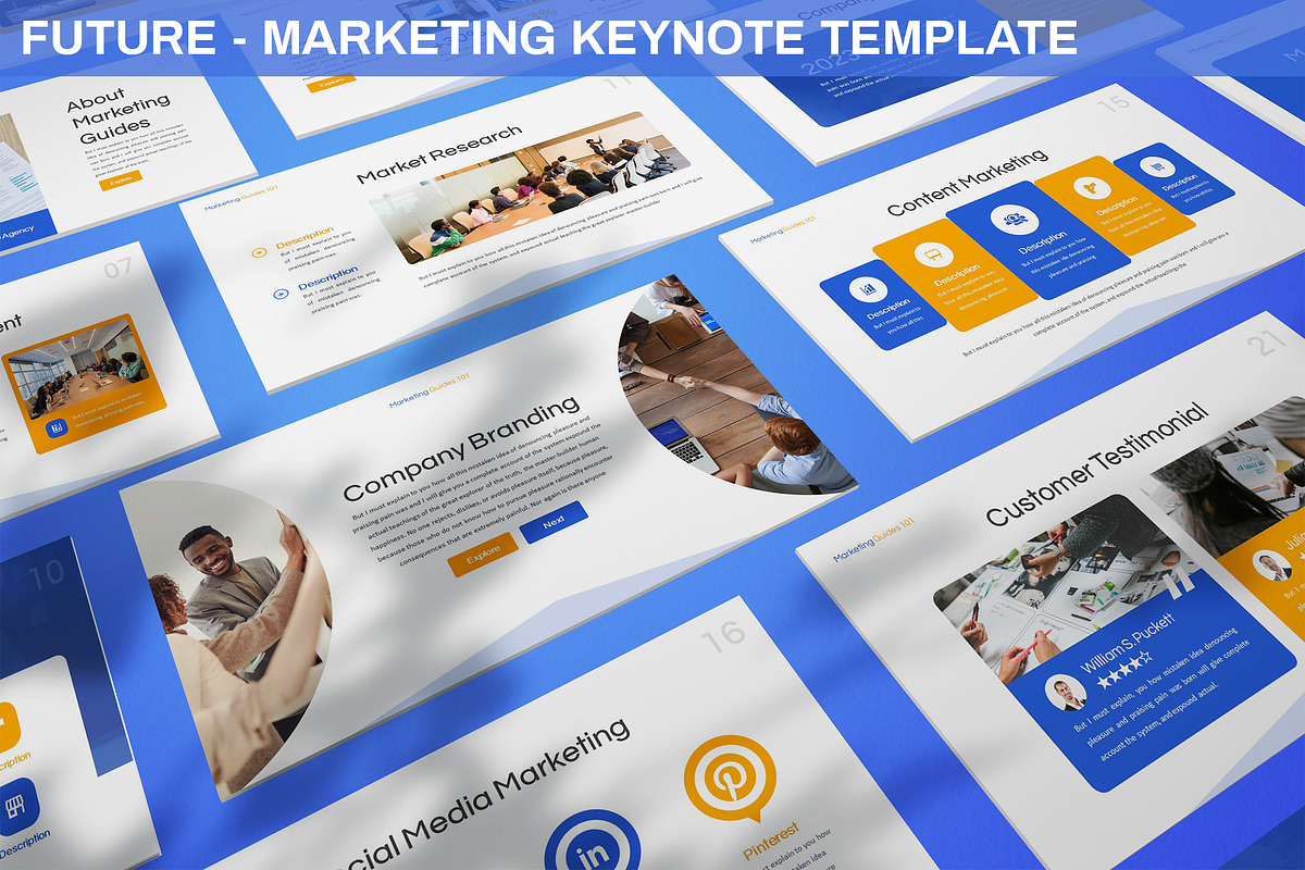 Future - Marketing Guides Keynote, a Presentation Template by SlideFactory (Photo 1 of 4)