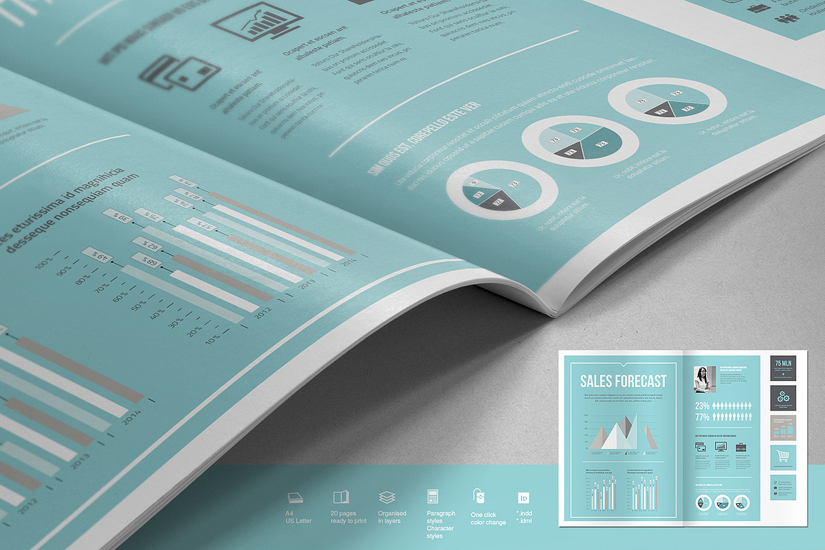 Corporate Brochure, a Brochure Template by TypoEdition (Photo 3 of 4)