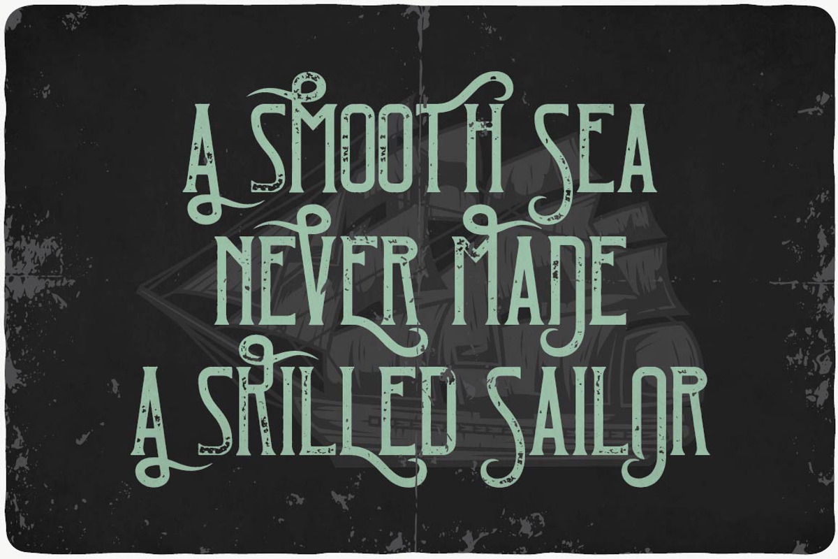 Caribbean Rum Font preview 3