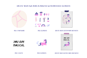 Magical World Map & Card Creator, an Animal Illustration by Nova Studio (Thumbnail 16 of 25)