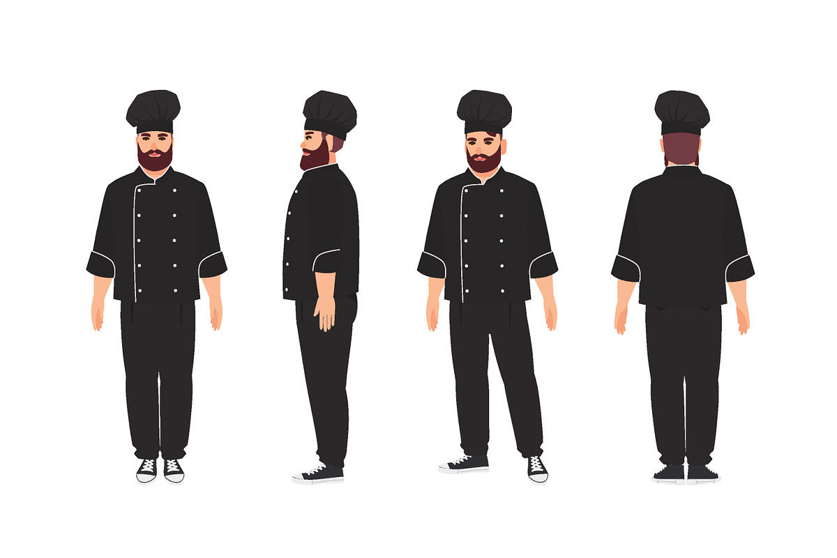 Chef and cook set, a Food Illustration by Good Studio (Photo 7 of 7)
