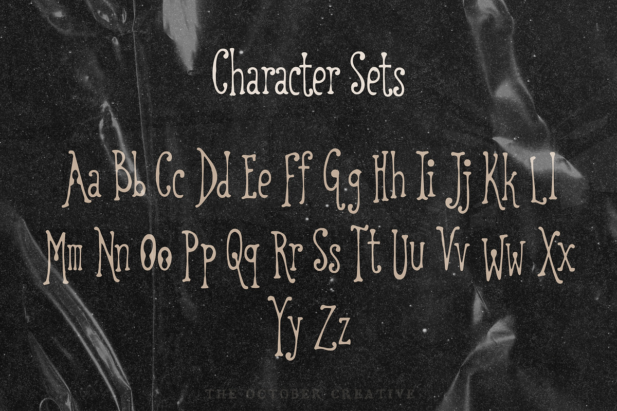 Open Sesame Retro Display Font, a Handwritten Font by The October Creative (Photo 3 of 8)
