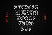 Black Gowa - Blackletter Font, a Blackletter Font by Nirmana Visual (Thumbnail 2 of 11)