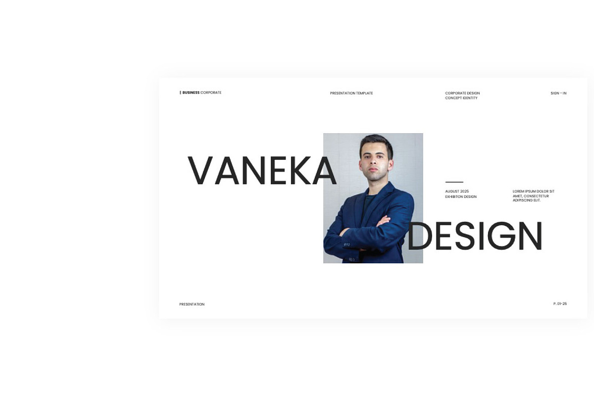 Vaneka | Powerpoint Template, a Presentation Template by tebaltipislab (Photo 2 of 9)