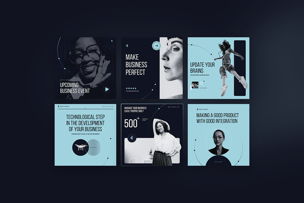 Bivop | Business Template, a Social Media Template by Ceaso Store (Photo 4 of 6)