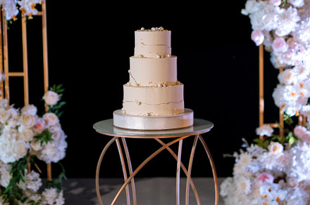 wedding cake at the wedding of the newlyweds, a Food & Drink Photo by Weddings, People, Travel
