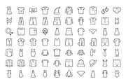 250+ Fashion and Clothes Icons, an Outline Icon by Vectors Market (Thumbnail 4 of 5)