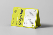Desk Calendar Mock-up, a Merchandise Mockup by Yogurt86 (Thumbnail 1 of 7)